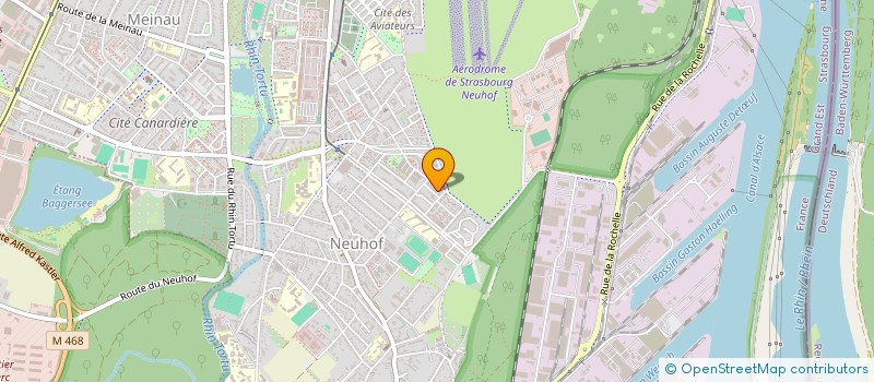 localisation de l'entreprise MONSIEUR ABDENOUR GRINE  STRASBOURG