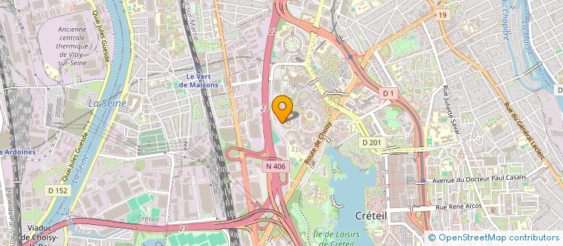 localisation de l'entreprise MONSIEUR ABDENOUR HADJOU  CRETEIL