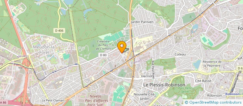 localisation de l'entreprise MONSIEUR ABDENOUR LAGRAA  CLAMART