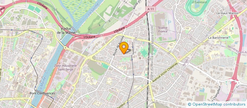 localisation de l'entreprise MONSIEUR ABDENOUR MOHAMED DJAMEE  ANGERS