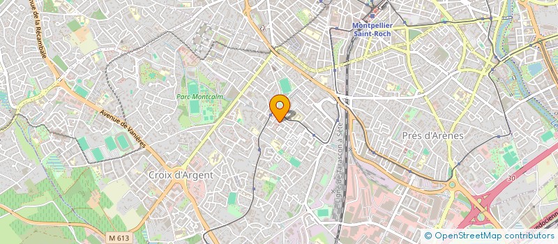 localisation de l'entreprise MONSIEUR ABDENOUR MOUSLI à MONTPELLIER