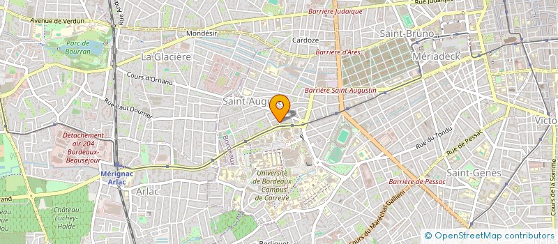 localisation de l'entreprise MONSIEUR ABDENOUR NAFAA  BORDEAUX