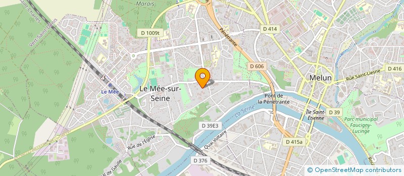 localisation de l'entreprise MONSIEUR ABDENOUR SADI KORICHENE  LE MEE-SUR-SEINE