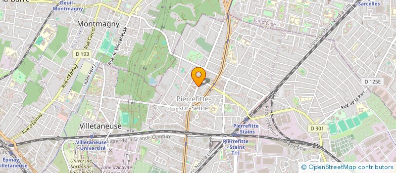 localisation de l'entreprise MONSIEUR ABDENOUR TOUADI  PARIS