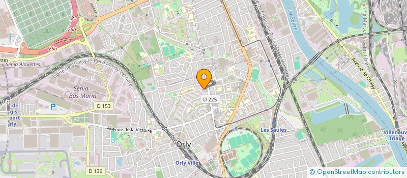 localisation de l'entreprise MONSIEUR ABDENOUR TOUM  ORLY