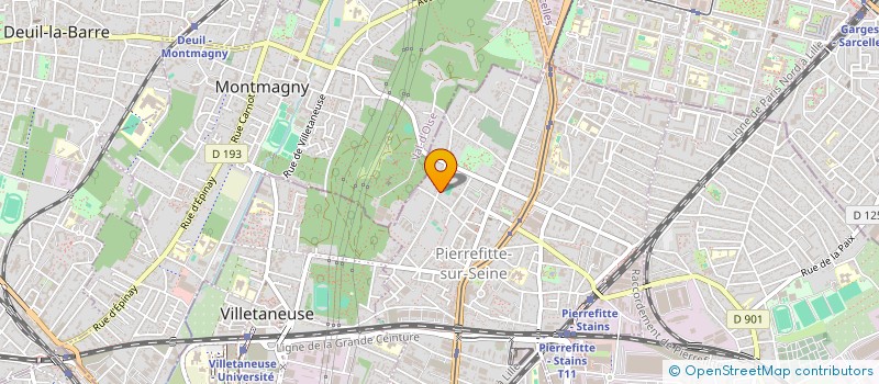 localisation de l'entreprise MONSIEUR ABDENOUR YATAGHENE à PIERREFITTE-SUR-SEINE