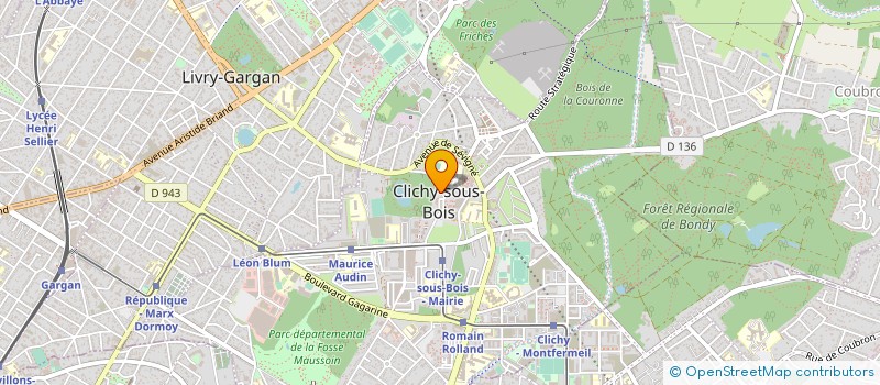 localisation de l'entreprise MONSIEUR ABDERAFIK SOULIMANE à CLICHY SOUS BOIS