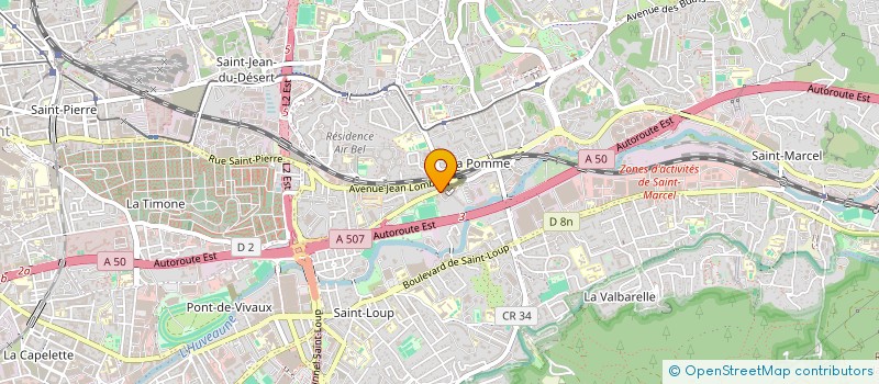 localisation de l'entreprise MONSIEUR ABDERAHIM AGUENIS à MARSEILLE