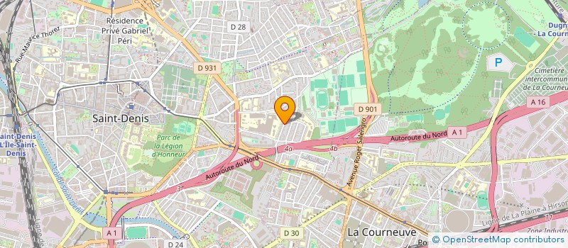 localisation de l'entreprise MONSIEUR ABDERAHIM BELKADI  SAINT-DENIS