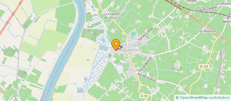 localisation de l'entreprise MONSIEUR ABDERAHIM BENCHIHEB  SAINT-SULPICE-DE-FALEYRENS