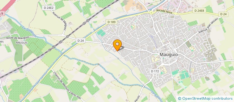 localisation de l'entreprise MONSIEUR ABDERAHIM CHARFI  MAUGUIO