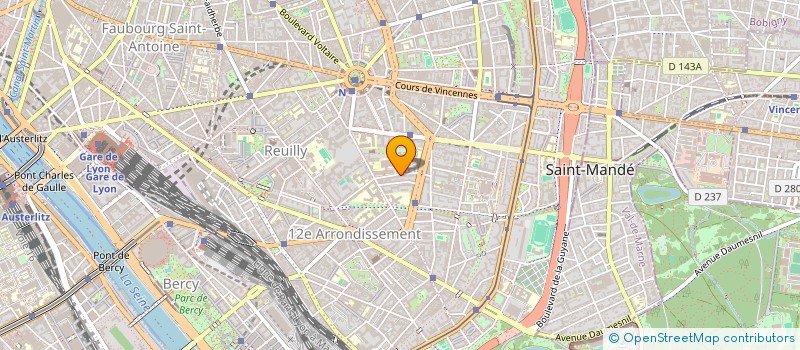 localisation de l'entreprise MONSIEUR ABDERAHIM DJENNADI  PARIS