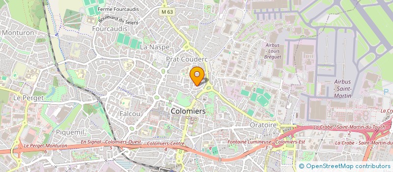 localisation de l'entreprise MONSIEUR ABDERAHIM HIADSI à COLOMIERS