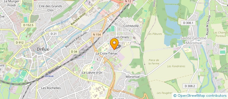 localisation de l'entreprise MONSIEUR ABDERAHIM HISNI à DREUX