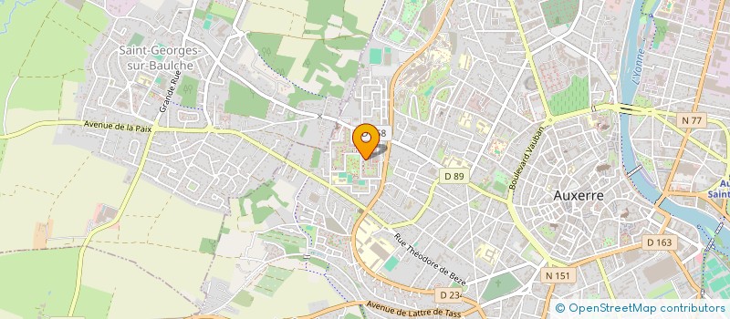 localisation de l'entreprise MONSIEUR ABDERAHIM LAMAHAMDI à AUXERRE