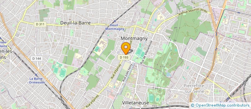 localisation de l'entreprise MONSIEUR ABDERAHIM MOUSSAOUER  MONTMAGNY