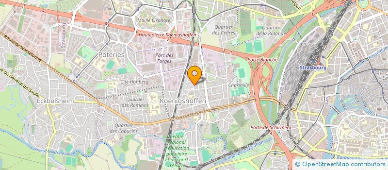 localisation de l'entreprise MONSIEUR ABDERAHIM TORQUI à STRASBOURG