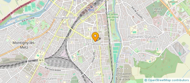 localisation de l'entreprise MONSIEUR ABDERAHIM TOURMIHINE  METZ