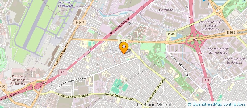 localisation de l'entreprise MONSIEUR ABDERAHMAN ABDALLAH MAHMOUD à LE BLANC-MESNIL