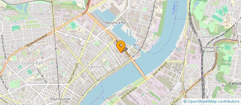 localisation de l'entreprise MONSIEUR ABDERAHMAN BELHADJ  BORDEAUX