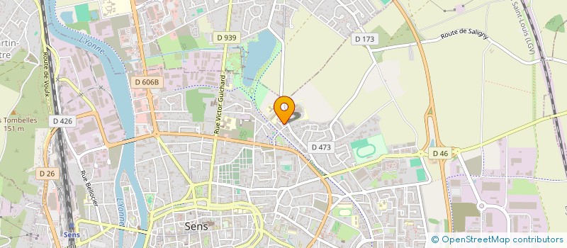 localisation de l'entreprise MONSIEUR ABDERAHMAN ESSAFIANI à SENS