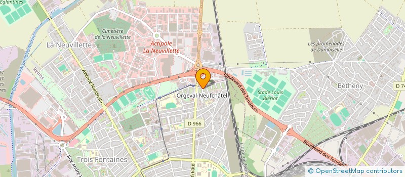 localisation de l'entreprise MONSIEUR ABDERAHMAN MECHTAR  REIMS
