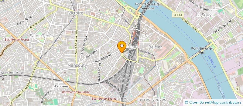 localisation de l'entreprise MONSIEUR ABDERAHMAN SALEH BOASH  BORDEAUX