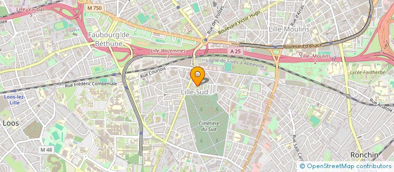 localisation de l'entreprise MONSIEUR ABDERAHMANE BELLOUAR à LILLE