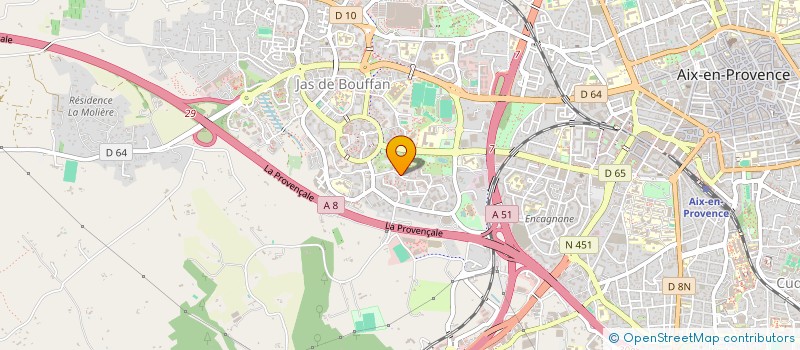 localisation de l'entreprise MONSIEUR ABDERAHMANE BOUCHIHA à AIX-EN-PROVENCE