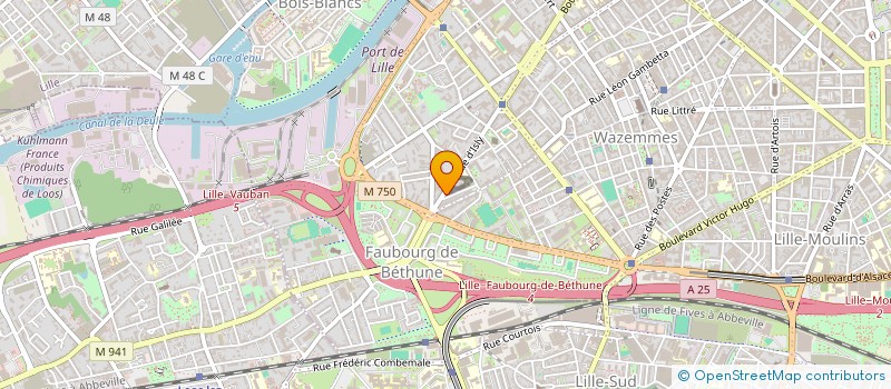 localisation de l'entreprise MONSIEUR ABDERAHMANE FODIL à LILLE