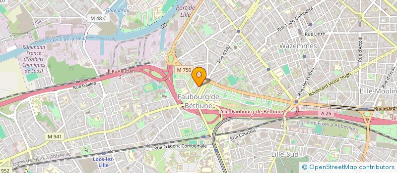 localisation de l'entreprise MONSIEUR ABDERAHMANE GUENDOUZ à LILLE