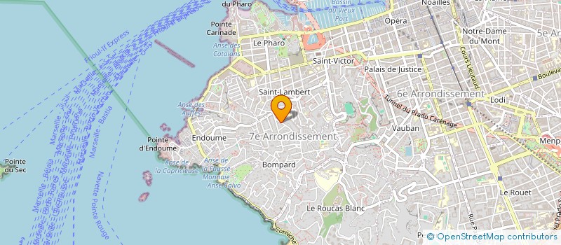 localisation de l'entreprise MONSIEUR ABDERAHMANE LARBI à MARSEILLE