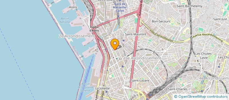 localisation de l'entreprise MONSIEUR ABDERAHMANE MAGUI à MARSEILLE