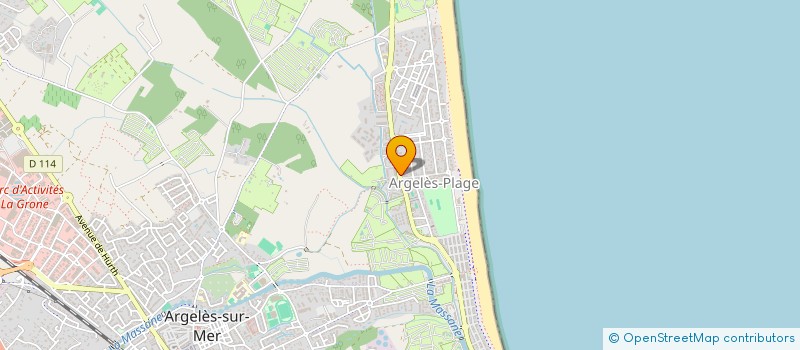 localisation de l'entreprise MONSIEUR ABDERAHMANE MENAD à ARGELES-SUR-MER