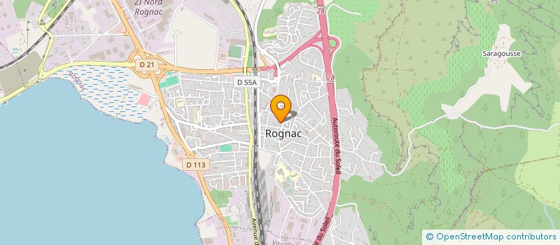 localisation de l'entreprise MONSIEUR ABDERAHMANE MERINE  MARIGNANE