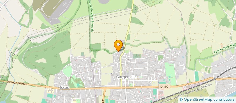 localisation de l'entreprise MONSIEUR ABDERAHMANE ZOUBEIR  GARGENVILLE