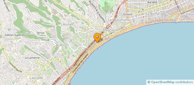 localisation de l'entreprise MONSIEUR ABDERAHMEN MEDKOUR à NICE