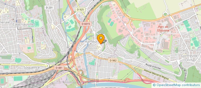 localisation de l'entreprise MONSIEUR ABDERAHMEN TIRES  HARFLEUR