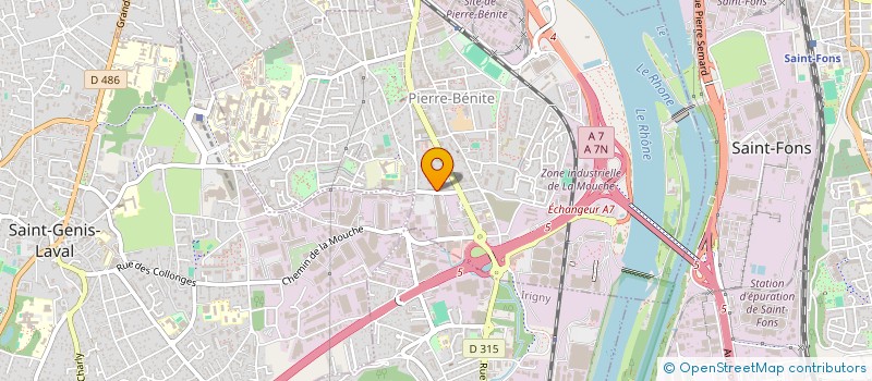 localisation de l'entreprise MONSIEUR ABDERAHMENE MOUNIB  SAINT-ETIENNE