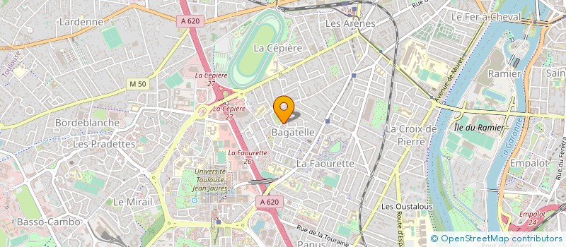 localisation de l'entreprise MONSIEUR ABDERAMANE BENAISSA à TOULOUSE