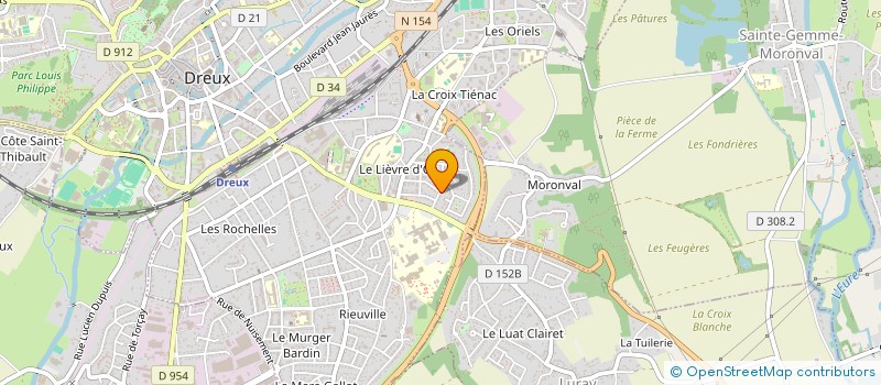 localisation de l'entreprise MONSIEUR ABDERAMANE MAHAMAT à DREUX