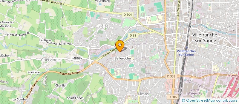 localisation de l'entreprise MONSIEUR ABDERAOUF BENHABILES  VILLEFRANCHE-SUR-SAONE