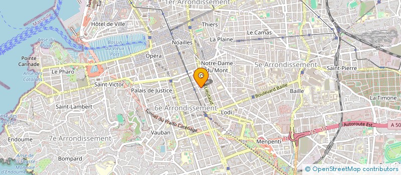 localisation de l'entreprise MONSIEUR ABDERAOUF CHAIBI  MARSEILLE