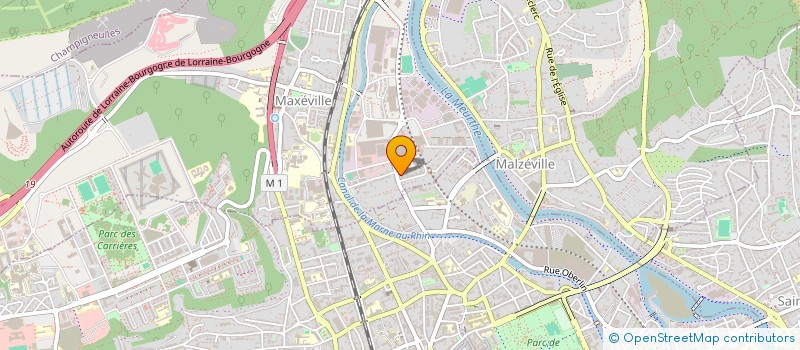 localisation de l'entreprise MONSIEUR ABDERAOUF CHERIFI  MAXEVILLE