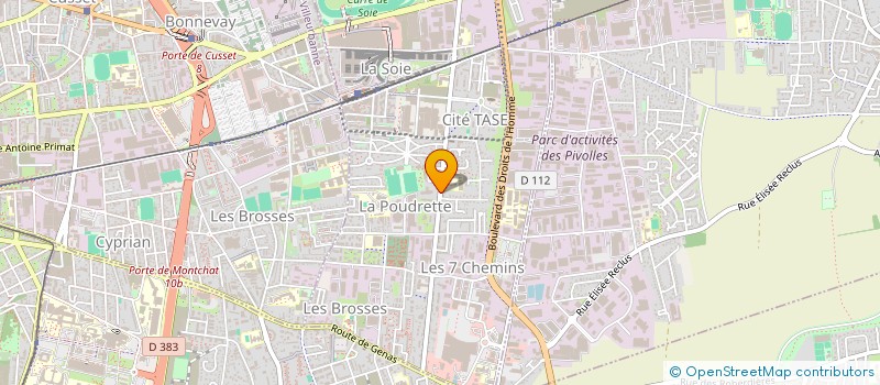 localisation de l'entreprise MONSIEUR ABDERAOUF KHELIFATI  VAULX-EN-VELIN