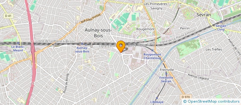 localisation de l'entreprise MONSIEUR ABDERAOUF NDJI à AULNAY-SOUS-BOIS