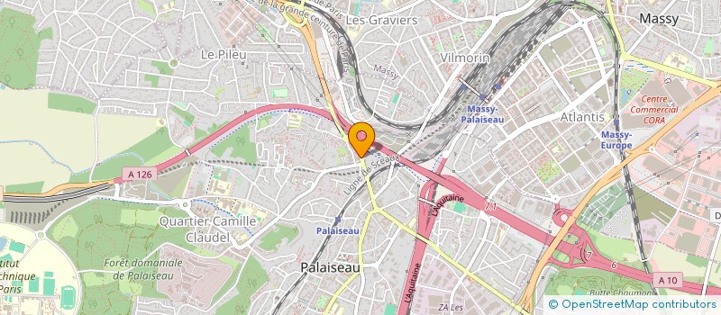 localisation de l'entreprise MONSIEUR ABDERAOUF SAIOUDI à PALAISEAU