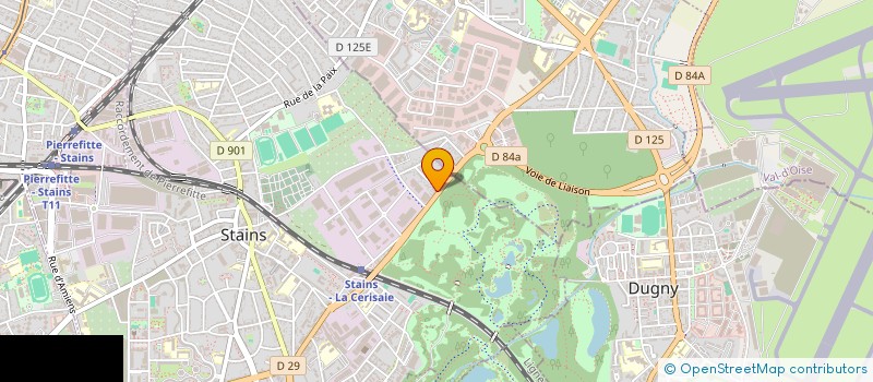 localisation de l'entreprise MONSIEUR ABDERAZAK AIT CHABANE à STAINS