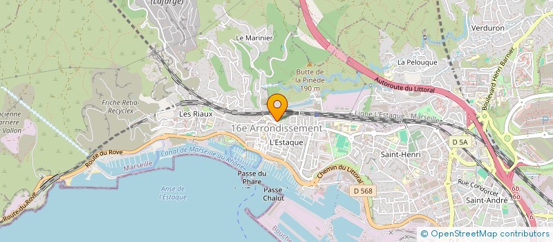 localisation de l'entreprise MONSIEUR ABDERAZAK BEHIJ à MARSEILLE 16EME