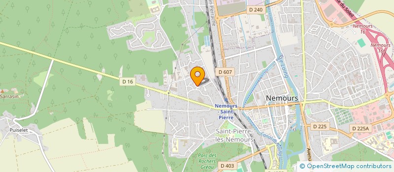 localisation de l'entreprise MONSIEUR ABDERAZAK LAHCENE  SAINT-PIERRE-LES-NEMOURS